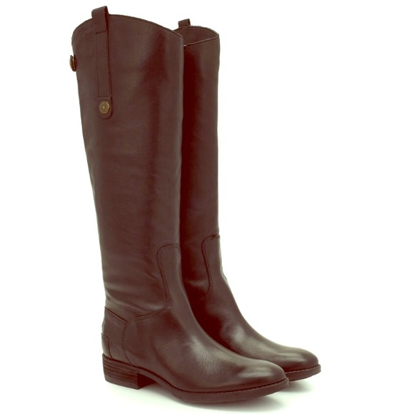 Sam Edelman Shoes - SAM EDLEMAN Leather Penny Riding Boots